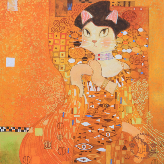 当猫咪“入侵”世界名画,网友们都被萌翻了(图32) 当猫咪“入侵”世界名画,网友们都被萌翻了(图32)