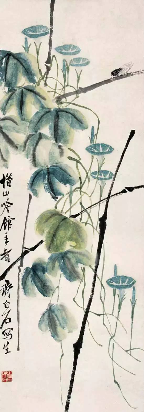 齐白石笔下的夏日生灵(图16) 齐白石笔下的夏日生灵(图16)