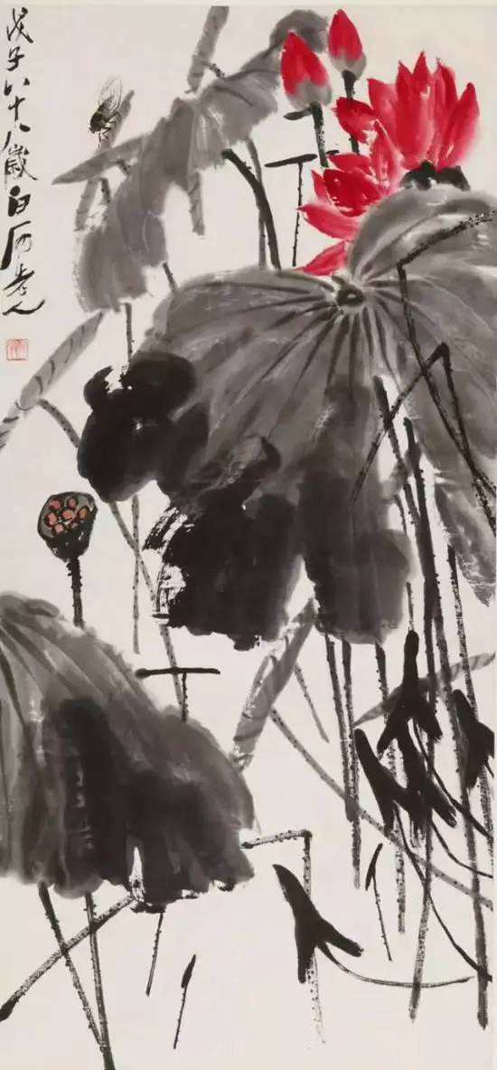 齐白石笔下的夏日生灵(图17) 齐白石笔下的夏日生灵(图17)