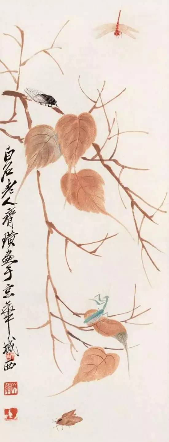 齐白石笔下的夏日生灵(图18) 齐白石笔下的夏日生灵(图18)