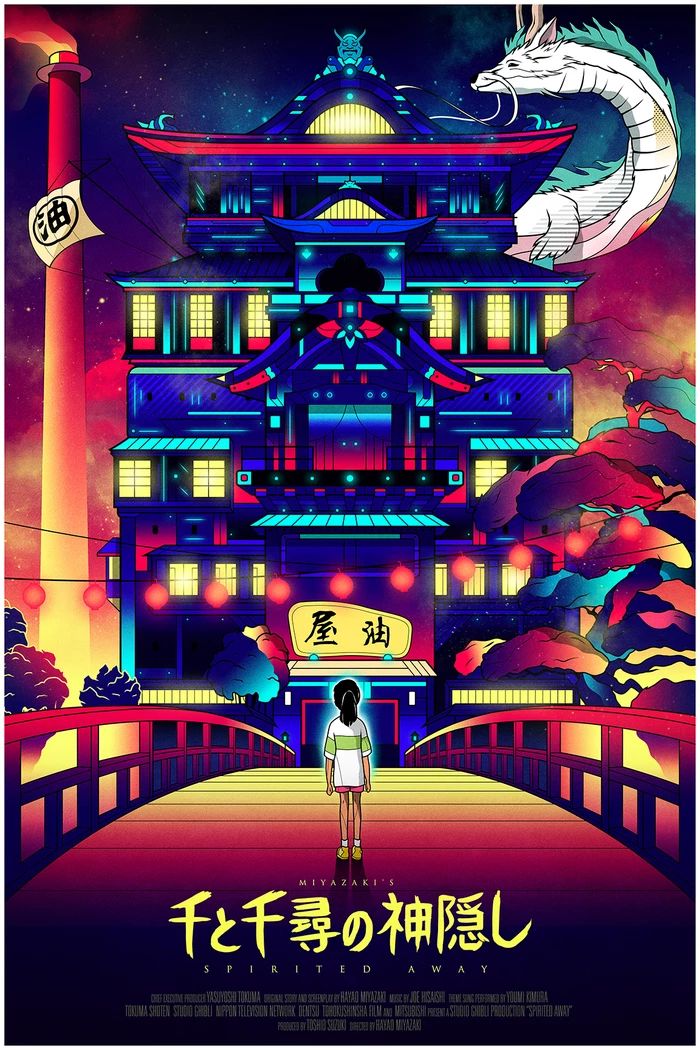 全球50位艺术家致敬宫崎骏创作的作品(图8) 全球50位艺术家致敬宫崎骏创作的作品(图8)