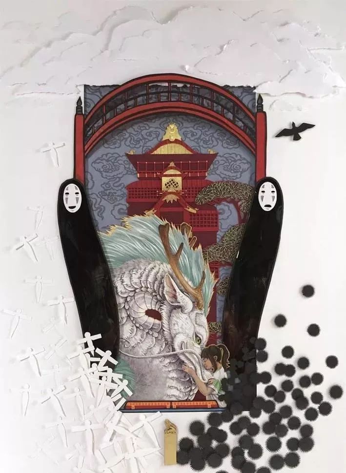 全球50位艺术家致敬宫崎骏创作的作品(图11) 全球50位艺术家致敬宫崎骏创作的作品(图11)