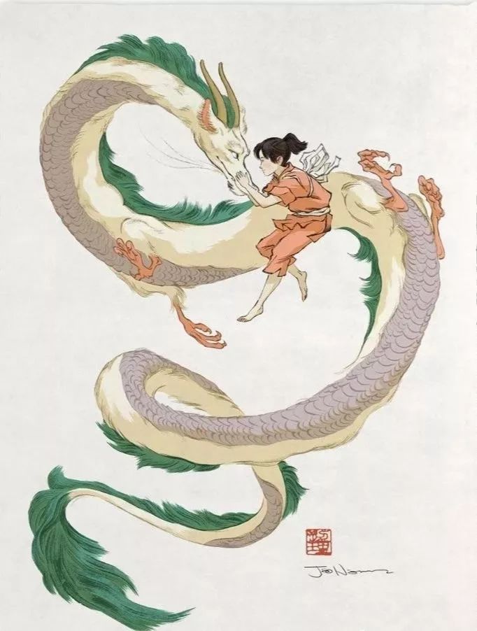 全球50位艺术家致敬宫崎骏创作的作品(图14) 全球50位艺术家致敬宫崎骏创作的作品(图14)