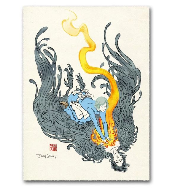 全球50位艺术家致敬宫崎骏创作的作品(图17) 全球50位艺术家致敬宫崎骏创作的作品(图17)