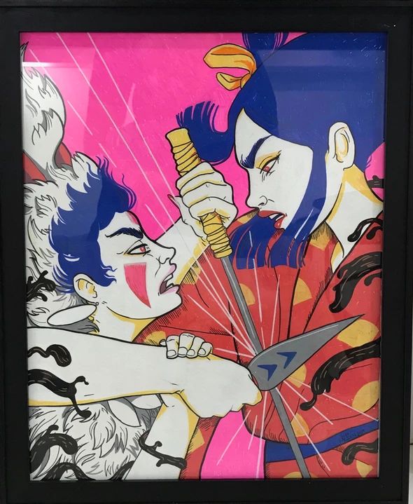 全球50位艺术家致敬宫崎骏创作的作品(图16) 全球50位艺术家致敬宫崎骏创作的作品(图16)
