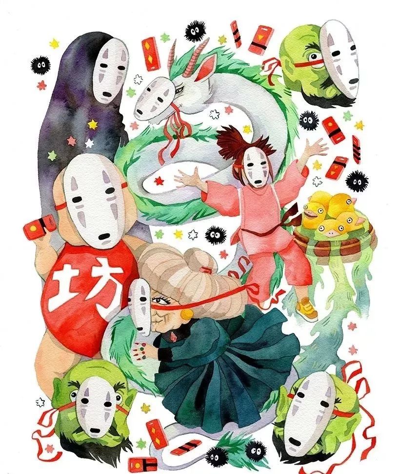 全球50位艺术家致敬宫崎骏创作的作品(图20) 全球50位艺术家致敬宫崎骏创作的作品(图20)