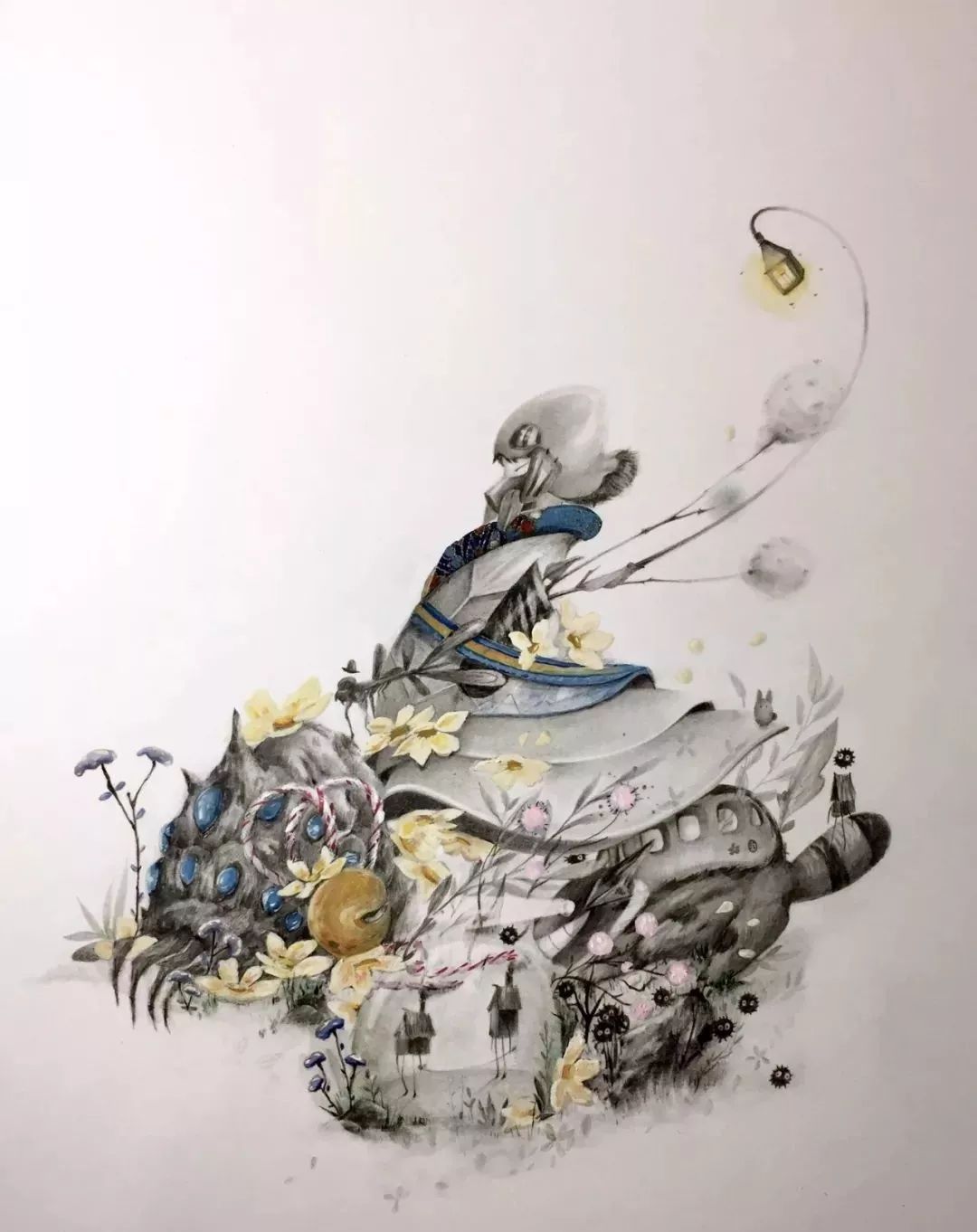 全球50位艺术家致敬宫崎骏创作的作品(图21) 全球50位艺术家致敬宫崎骏创作的作品(图21)