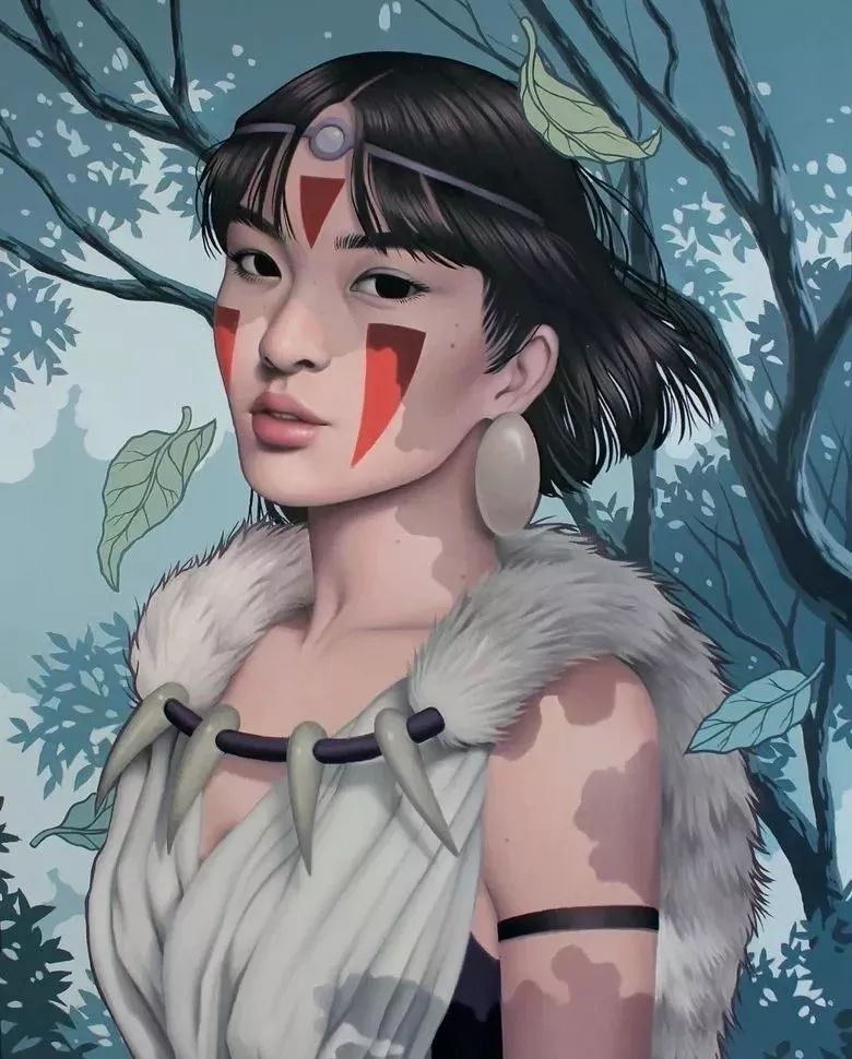 全球50位艺术家致敬宫崎骏创作的作品(图48) 全球50位艺术家致敬宫崎骏创作的作品(图48)