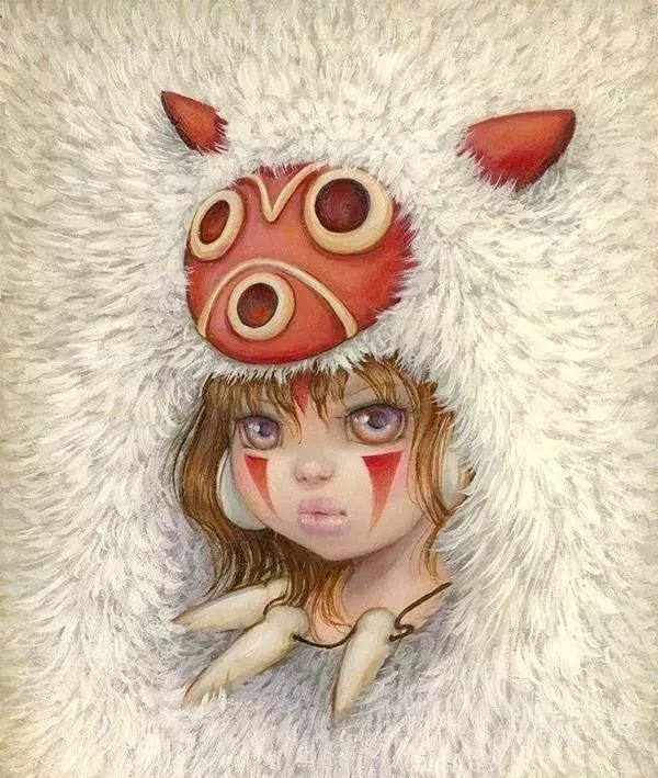 全球50位艺术家致敬宫崎骏创作的作品(图46) 全球50位艺术家致敬宫崎骏创作的作品(图46)