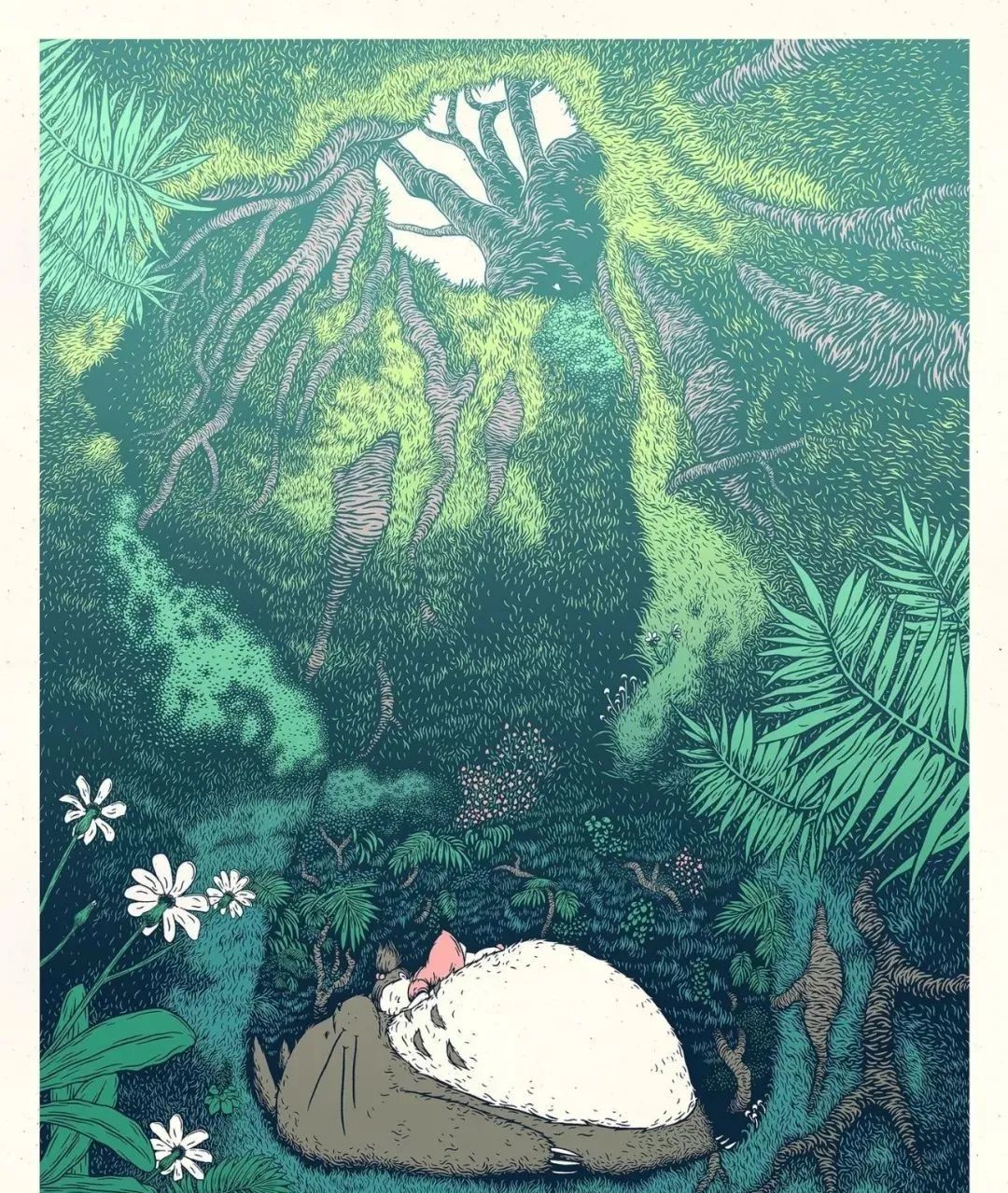 全球50位艺术家致敬宫崎骏创作的作品(图49) 全球50位艺术家致敬宫崎骏创作的作品(图49)