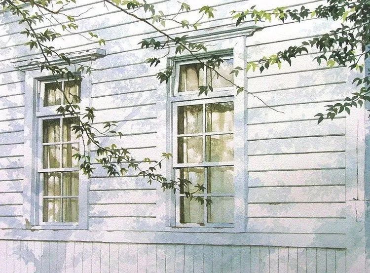 日本画家 阿部智幸:水彩画家笔中自然的光和彩,精彩绝伦!(图2) 日本画家 阿部智幸:水彩画家笔中自然的光和彩,精彩绝伦!(图2)