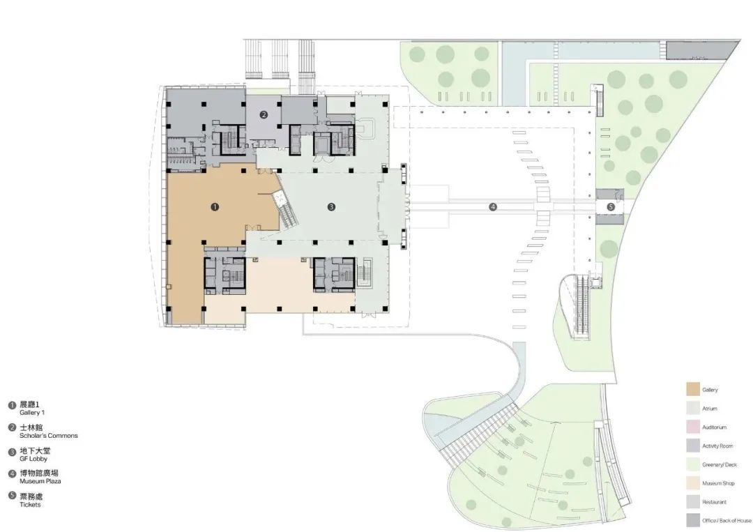 中国香港故宫博物院——用现代建筑语言,重新诠释了中国古代的空间概念(图42) 中国香港故宫博物院——用现代建筑语言,重新诠释了中国古代的空间概念(图42)
