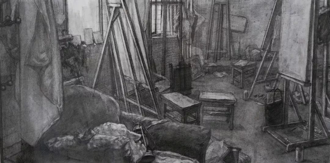 2018年西安美术学院素描留校作品精选!(图13) 2018年西安美术学院素描留校作品精选!(图13)