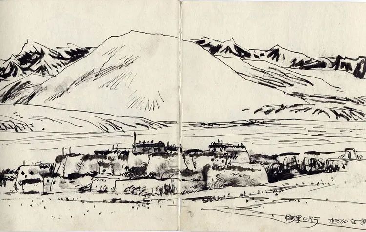 于小冬风景素描四十年1983-2023(图5) 于小冬风景素描四十年1983-2023(图5)