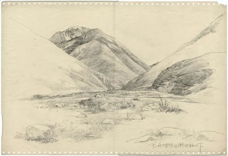 于小冬风景素描四十年1983-2023(图7) 于小冬风景素描四十年1983-2023(图7)
