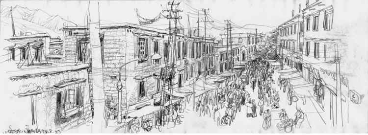 于小冬风景素描四十年1983-2023(图11) 于小冬风景素描四十年1983-2023(图11)