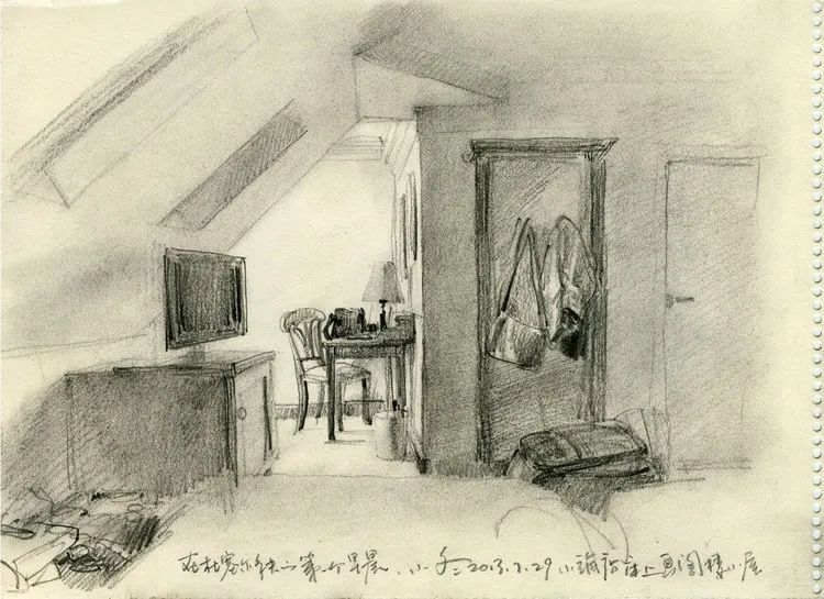 于小冬风景素描四十年1983-2023(图27) 于小冬风景素描四十年1983-2023(图27)