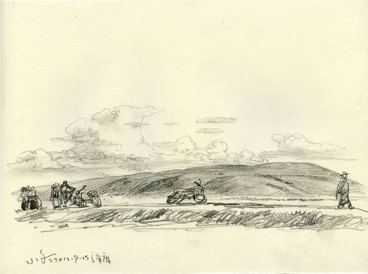 于小冬风景素描四十年1983-2023(图26) 于小冬风景素描四十年1983-2023(图26)