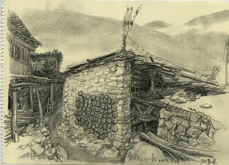 于小冬风景素描四十年1983-2023(图35) 于小冬风景素描四十年1983-2023(图35)