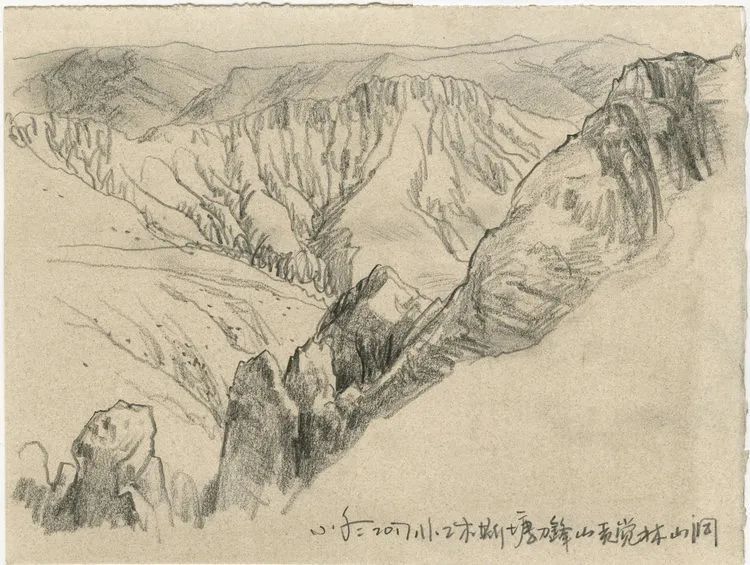 于小冬风景素描四十年1983-2023(图41) 于小冬风景素描四十年1983-2023(图41)