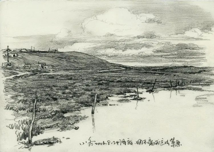 于小冬风景素描四十年1983-2023(图40) 于小冬风景素描四十年1983-2023(图40)