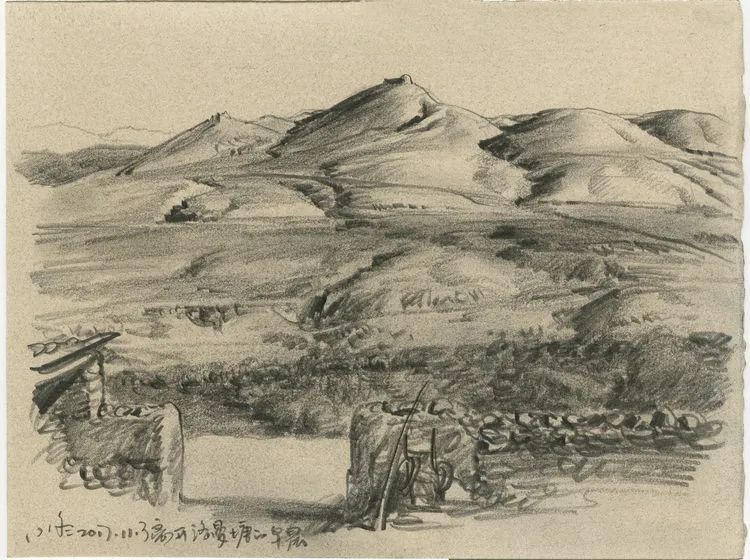 于小冬风景素描四十年1983-2023(图44) 于小冬风景素描四十年1983-2023(图44)
