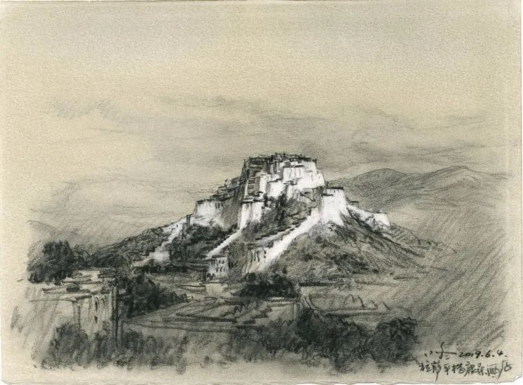于小冬风景素描四十年1983-2023(图64) 于小冬风景素描四十年1983-2023(图64)
