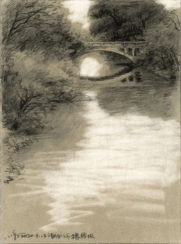 于小冬风景素描四十年1983-2023(图74) 于小冬风景素描四十年1983-2023(图74)