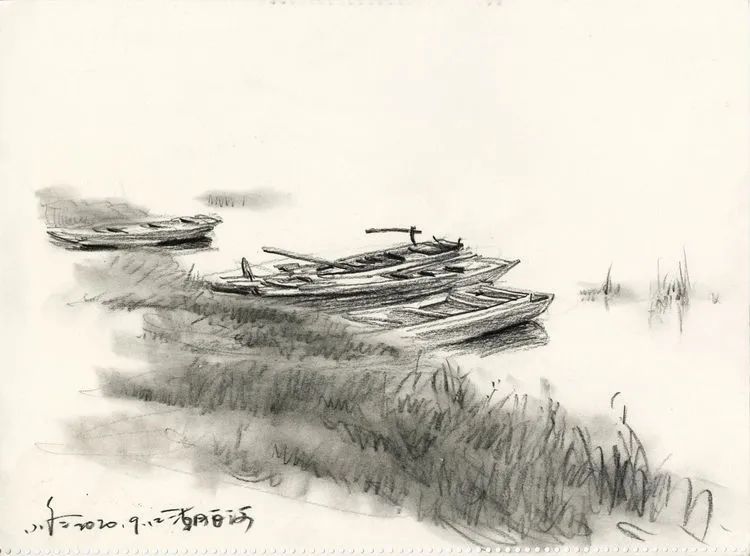 于小冬风景素描四十年1983-2023(图72) 于小冬风景素描四十年1983-2023(图72)