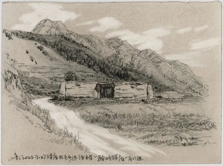 于小冬风景素描四十年1983-2023(图84) 于小冬风景素描四十年1983-2023(图84)
