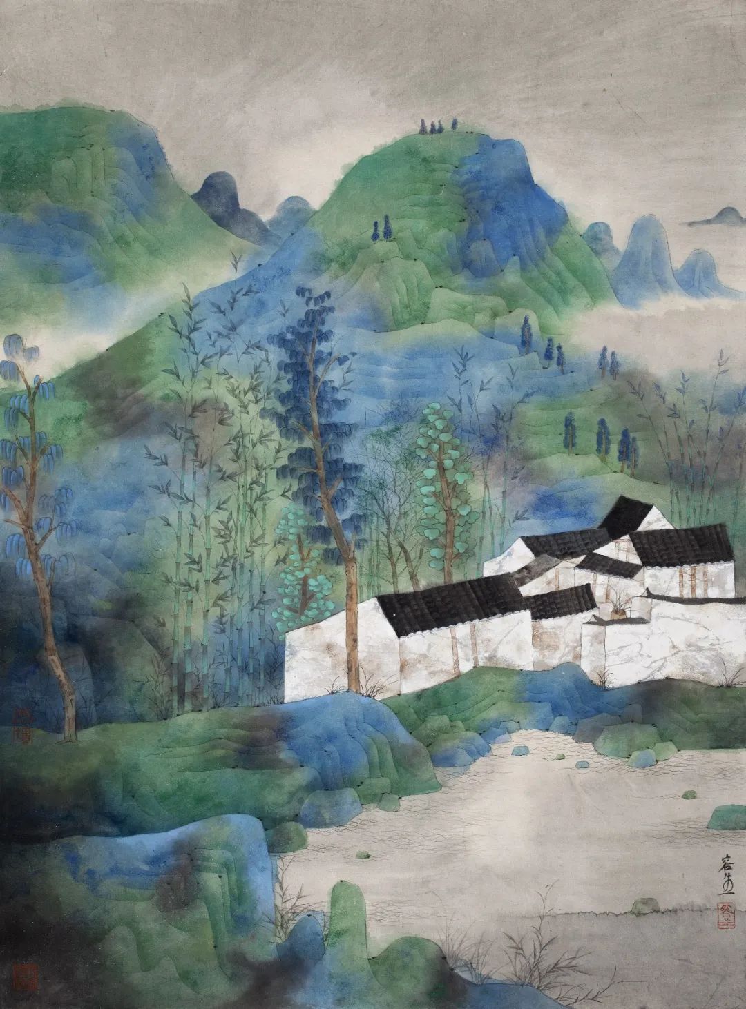 “万山红遍——当代山水二十家”作品展|林容生作品展(图5) 5.jpg