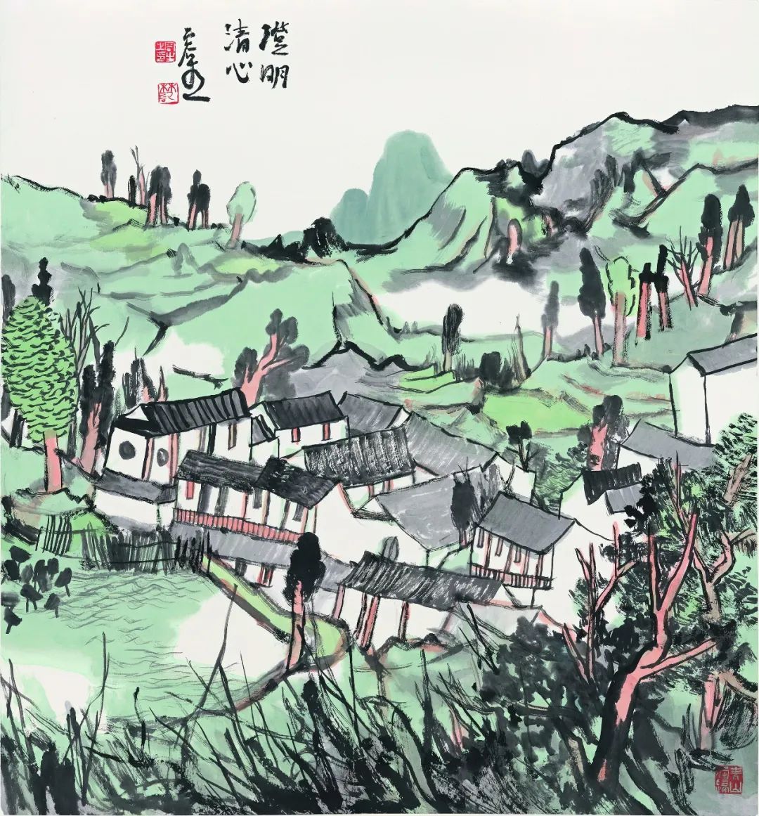 “万山红遍——当代山水二十家”作品展|林容生作品展(图13) 13.jpg