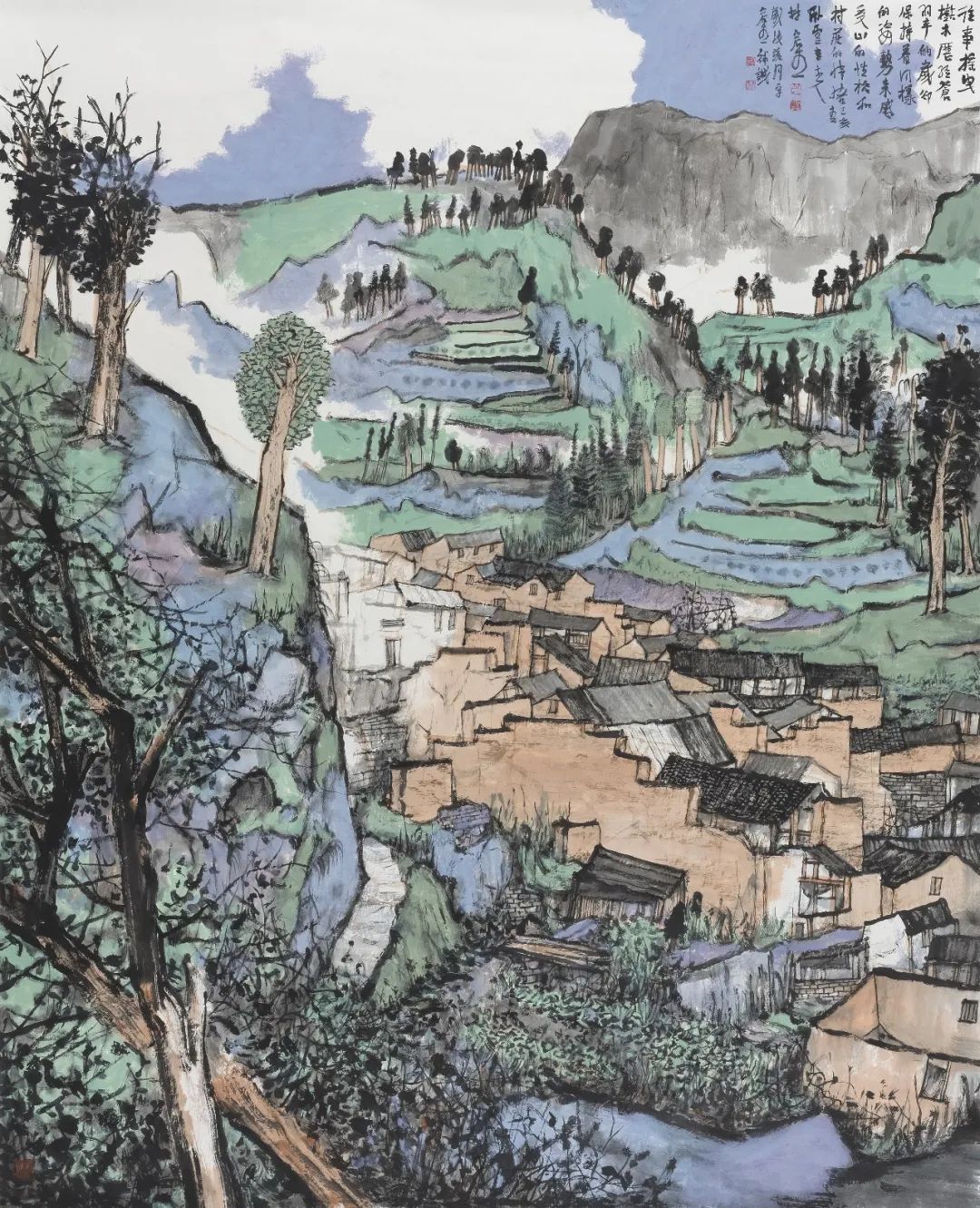 “万山红遍——当代山水二十家”作品展|林容生作品展(图14) 14.jpg