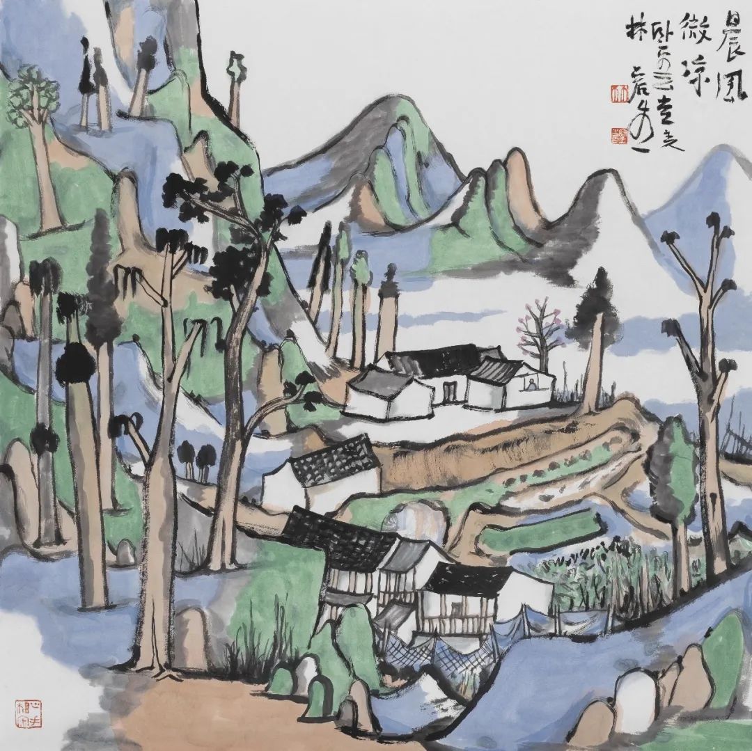 “万山红遍——当代山水二十家”作品展|林容生作品展(图18) 18.jpg
