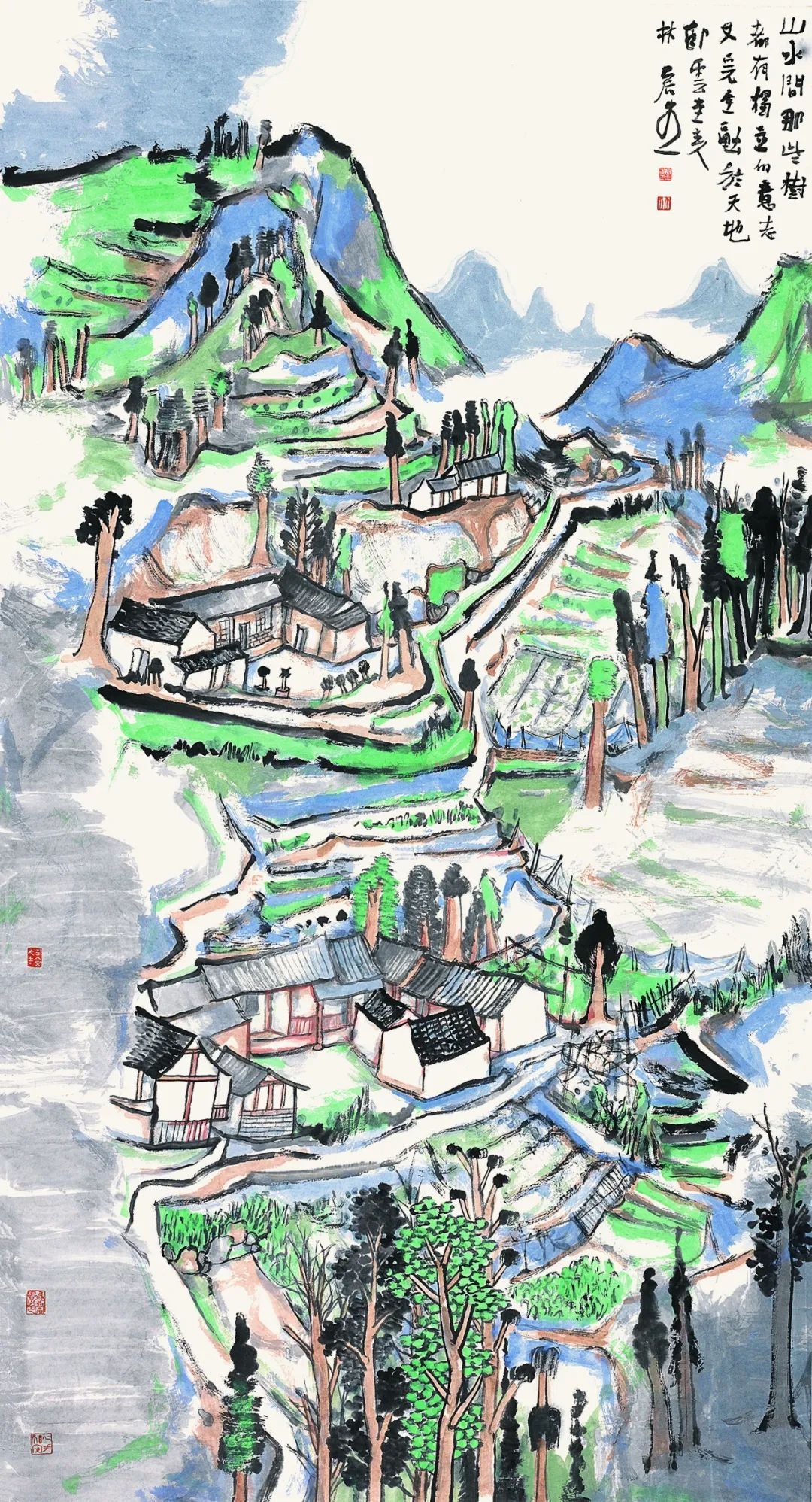 “万山红遍——当代山水二十家”作品展|林容生作品展(图19) 19.jpg