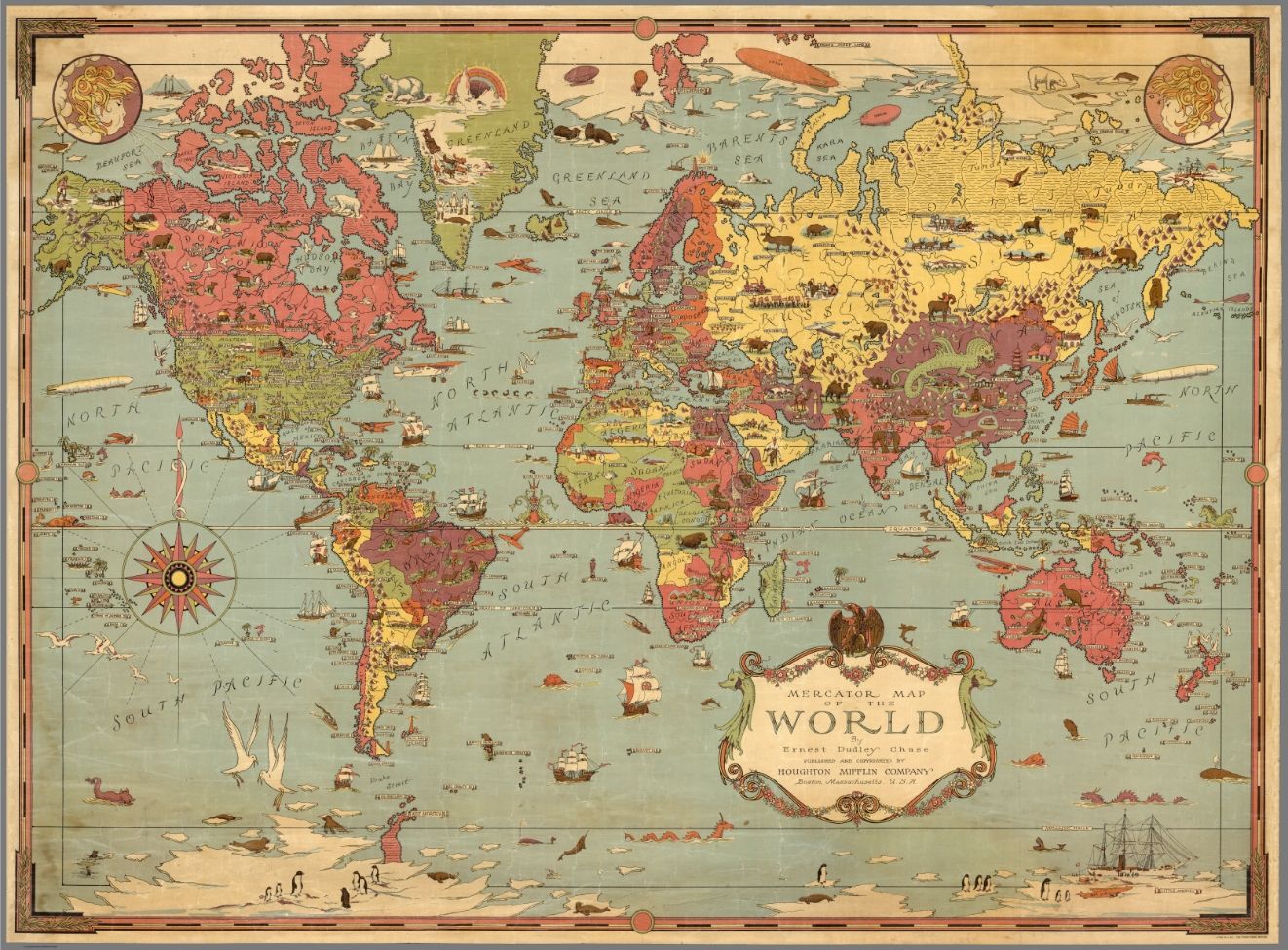 素材分享丨27张手绘古地图,总20.4G!(含1909年大清国地图、1820年世界地图)(图11) 8.png