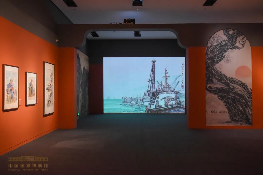 “河山在望——梁世雄捐赠作品展”在国博开幕(图11) 11.jpg
