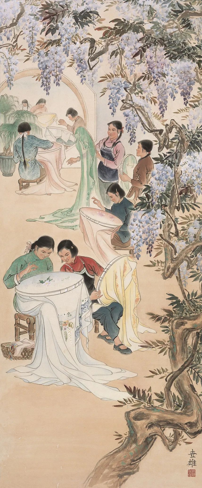 “河山在望——梁世雄捐赠作品展”在国博开幕(图23) 23.jpg