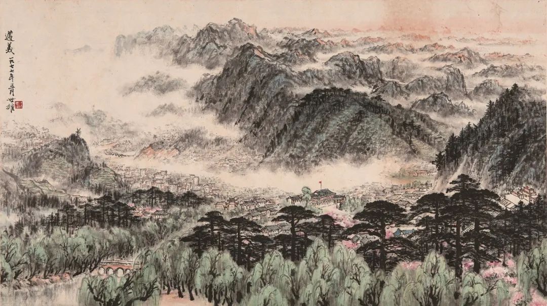 “河山在望——梁世雄捐赠作品展”在国博开幕(图31) 31.jpg
