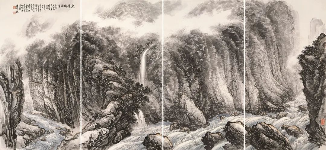 “河山在望——梁世雄捐赠作品展”在国博开幕(图35) 35.jpg