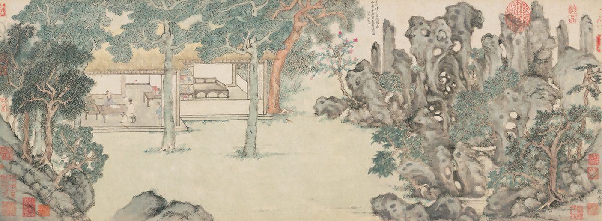 国博「诗意栖居」书画展开展：黄公望、沈周