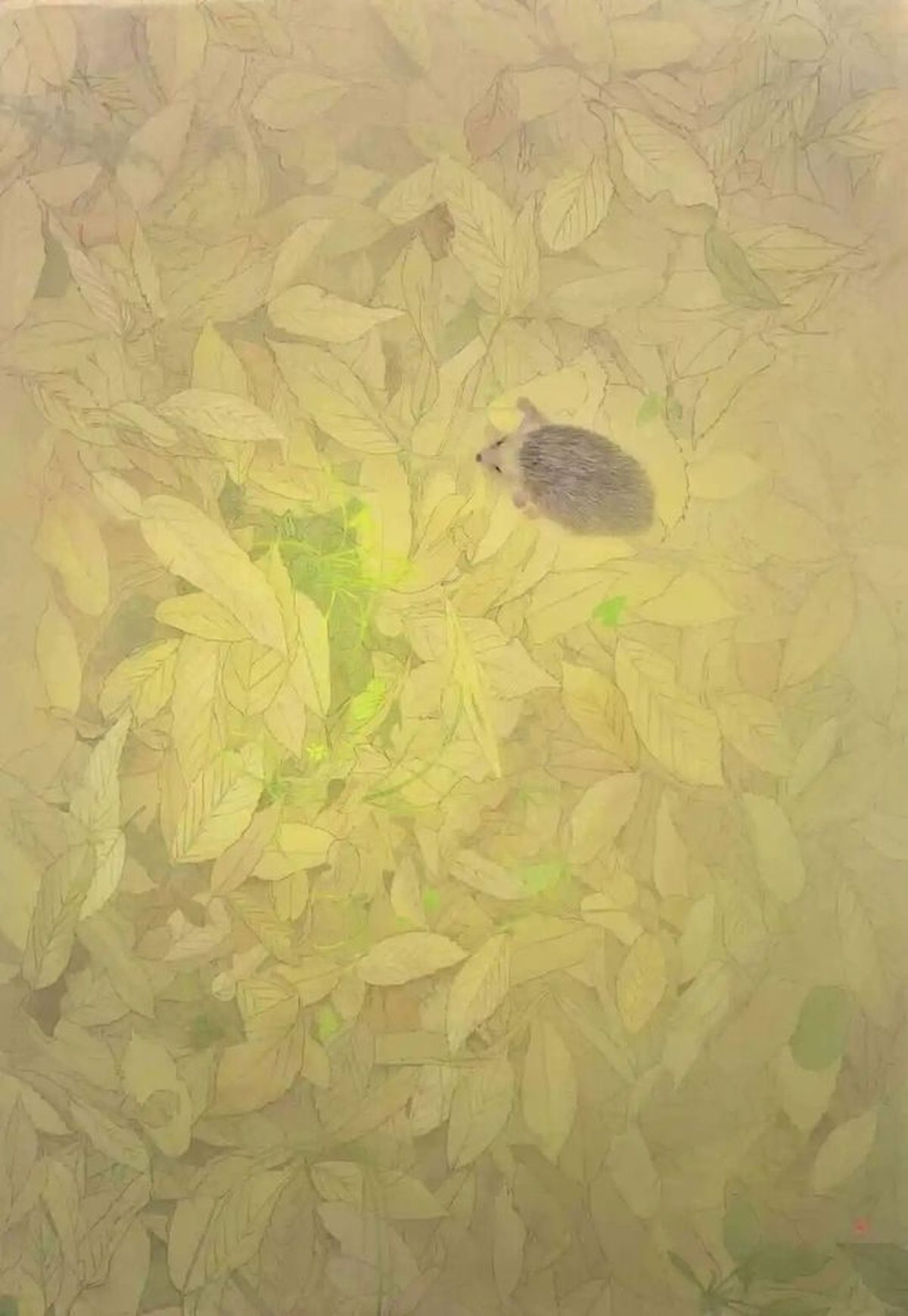 山东美术馆郑成媛个展开展：以工笔捕捉日常