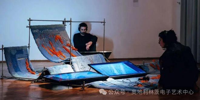 数字艺术展览现场