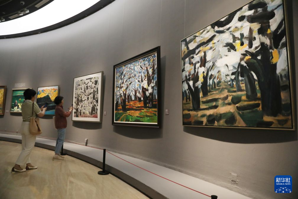 远望——铁扬作品展在中国美术馆开幕，91