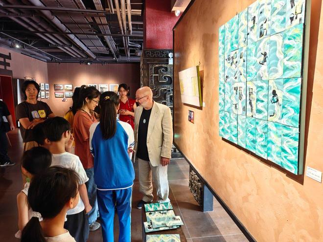 不在场 中意当代艺术交流展 现场