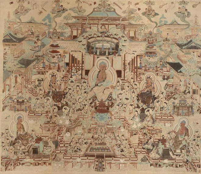 常沙娜敦煌艺术研究与应用展展品