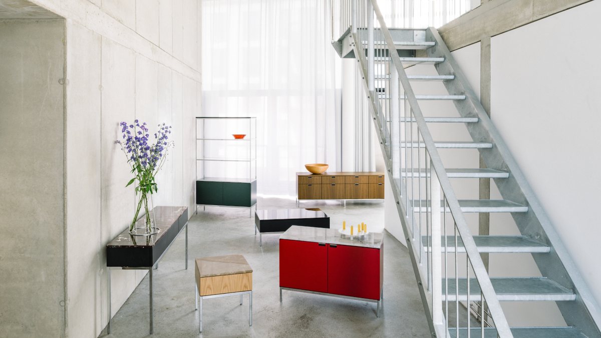 Knoll Chermayeff 储物系列家具与现代主义柜体 Knoll Chermayeff 储物系列家具与现代主义柜体