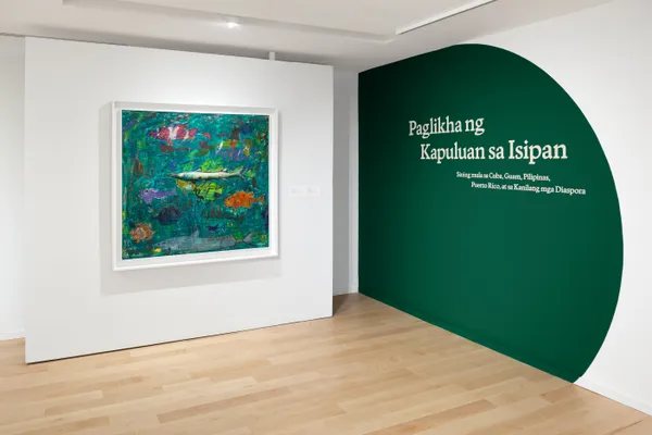 Kibong Rhee 绘画作品与 Tina Kim Gallery 展览现场
