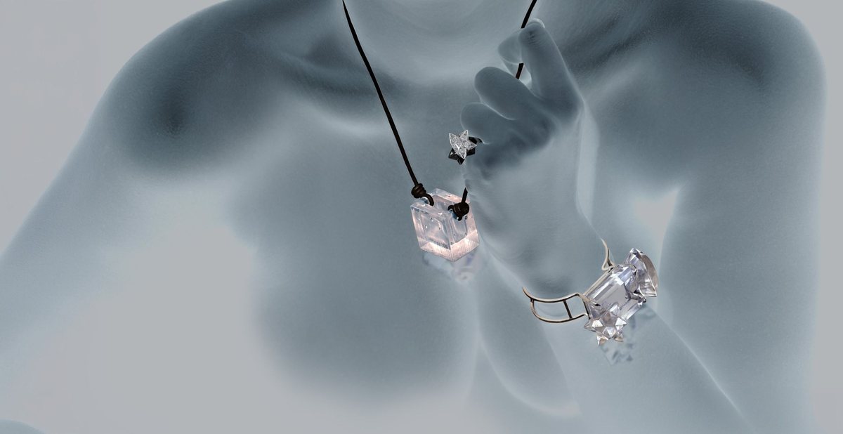 Solange Azagury-Partridge Frankenstone 岩石晶体珠宝系列 产品图 Solange Azagury-Partridge Frankenstone 岩石晶体珠宝系列 产品图 · SEEEEA