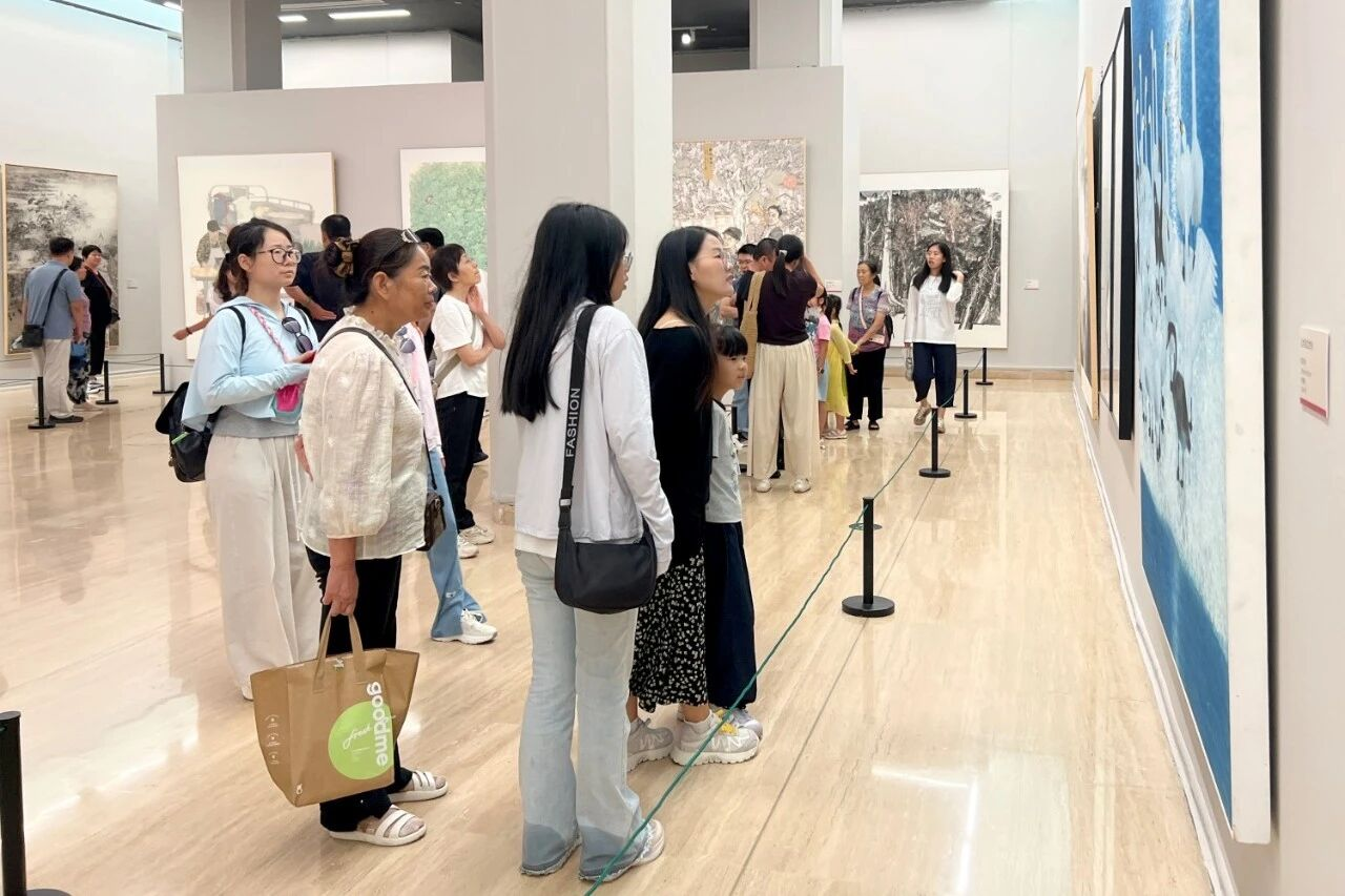 中原画风全国巡展登陆中国美术馆:120幅